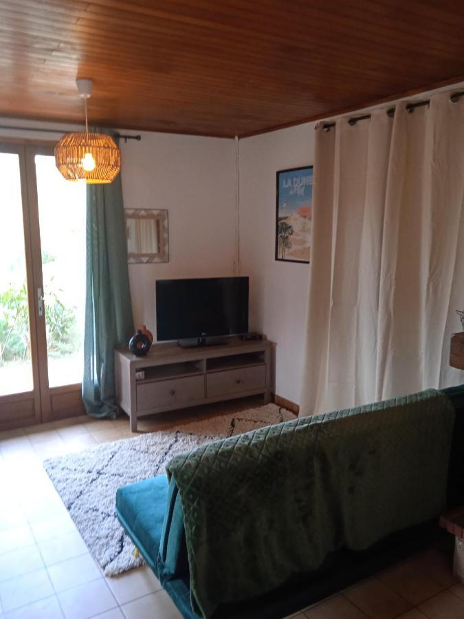 Maison Au Dessus Du Lac De Biscarrosse Bagian luar foto