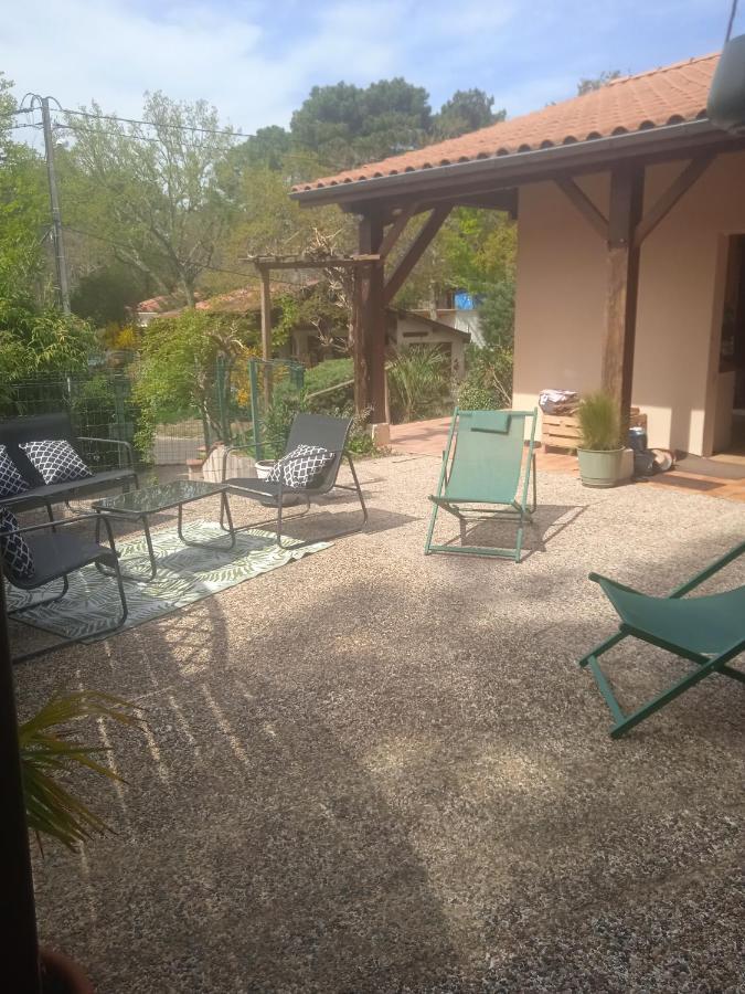 Maison Au Dessus Du Lac De Biscarrosse Bagian luar foto